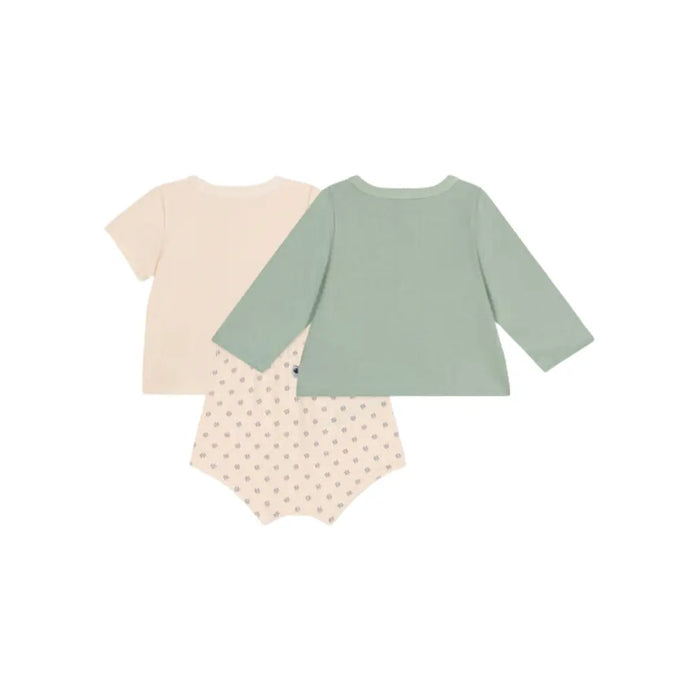 COMPLETO 3 PEZZI BEBÈ IN JERSEY LEGGERO PETIT BATEAU (9052863168852) (9670037668167)