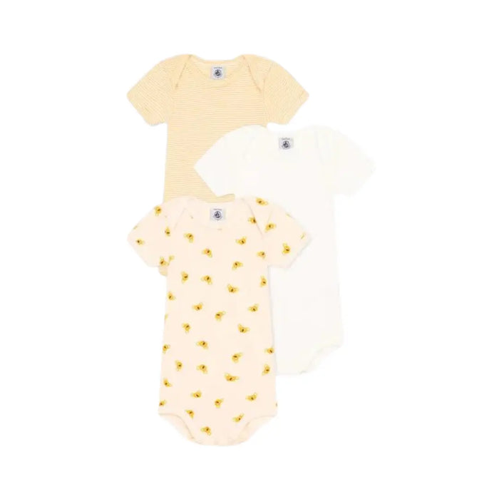 CONFEZIONE DA 3 BODY A MANICHE CORTE KOALA IN COTONE PER NEONATI PETIT BATEAU (8862346346836) (9670052413767)