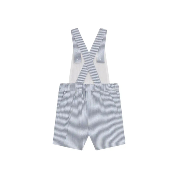 SALOPETTE CORTA BEBÈ IN SEERSUCKER PETIT BATEAU (8857298370900) (9670054084935)