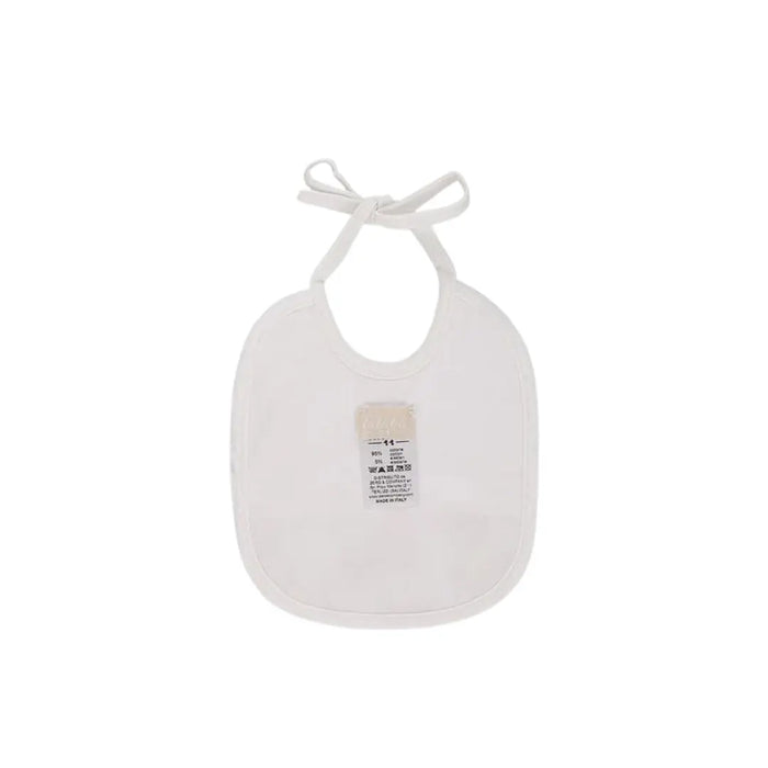 BAVETTA IN COTONE CON INSERTO A TEMA FIORI DA NEONATA LALALU' (8945845207380) (9669966954823)