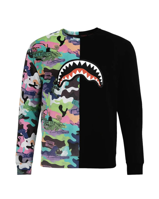 Felpa Sprayground | Camouflage a Colori Sprayground