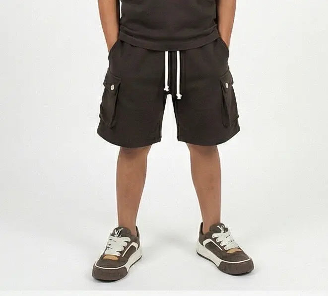 Pantaloncini Cargo Duca Homme Bambino Marrone Duca Homme