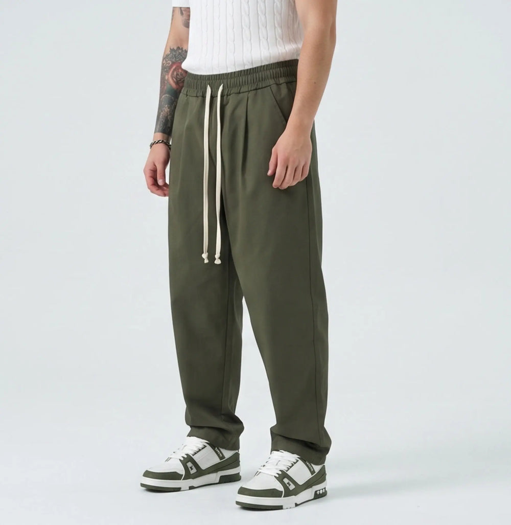 Pantaloni Baggy Duca Homme Verde Militare Duca Homme