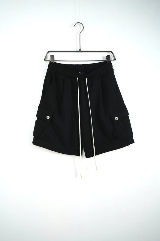 Pantaloncini Duca Homme Uomo | Bermuda Modello Cargo | Nero