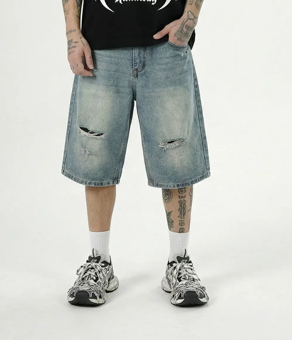 Bermuda Jeans Lavaggio Chiaro Duca Homme
