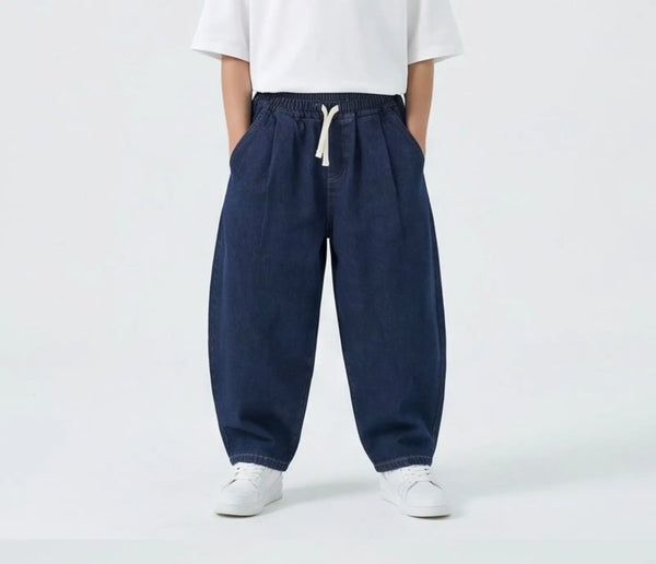 Jeans Bambino Duca Homme Balloon Blu