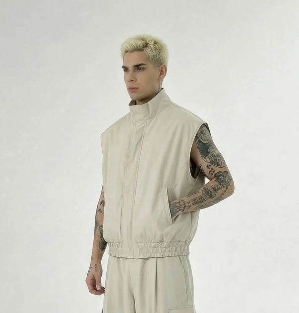 Smanicato Duca Homme Uomo Beige | Modello Oversize