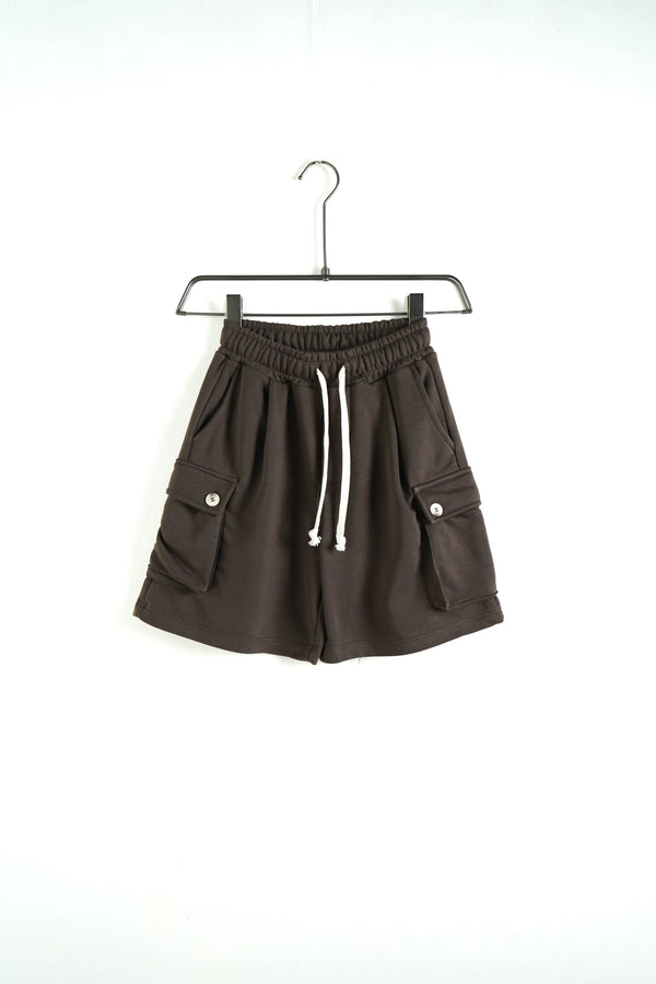 Pantaloncini Cargo Duca Homme Bambino Marrone