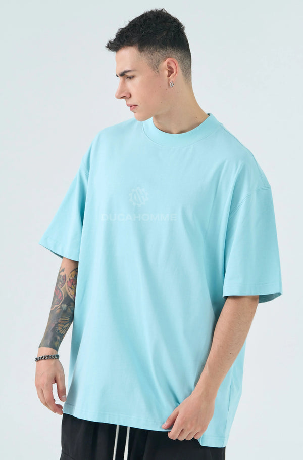 T Shirt Duca Homme Uomo Tiffany | Modello Oversize