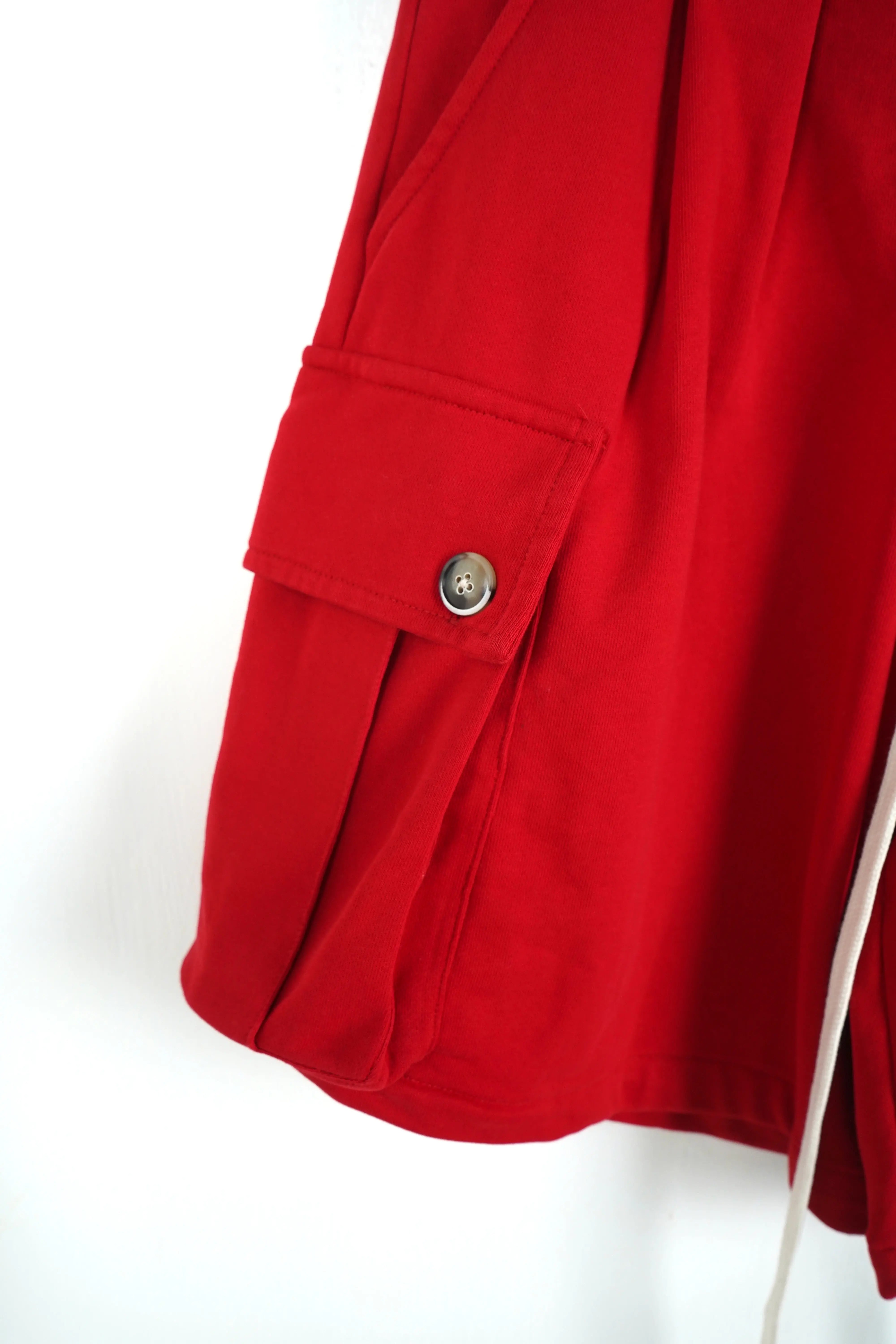 Pantaloncini Duca Homme Uomo | Bermuda Modello Cargo | Rosso Duca Homme