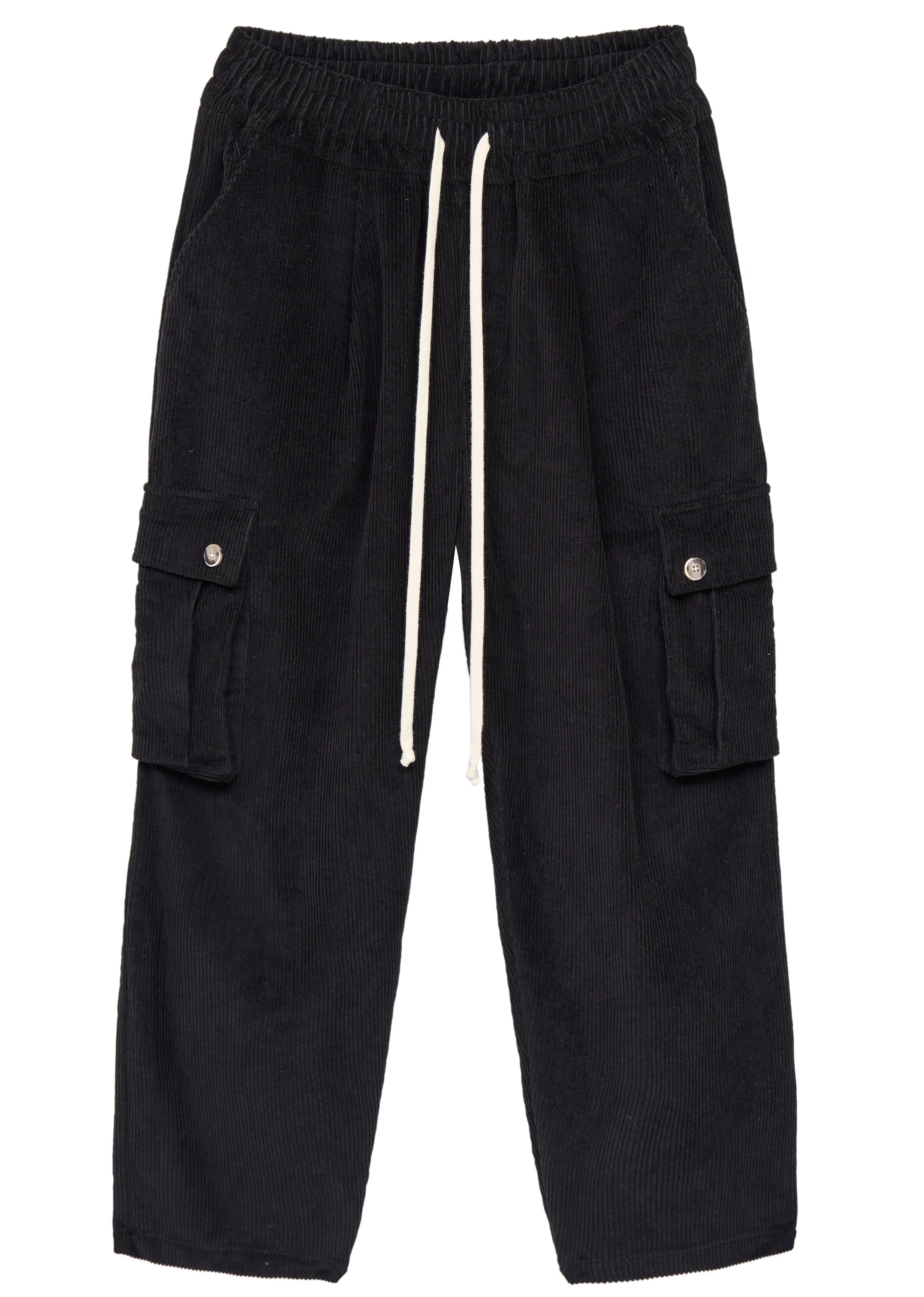 pantalone cargo nero duca homme uomo negozio online roma 1