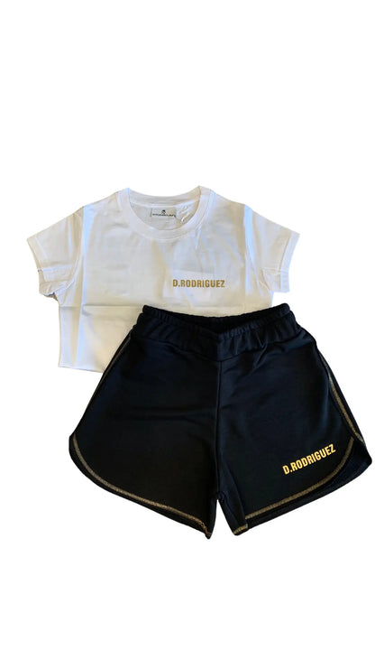 COMPLETO DONNA DIEGO RODRIGUEZ NERO/ORO (9343852708167)