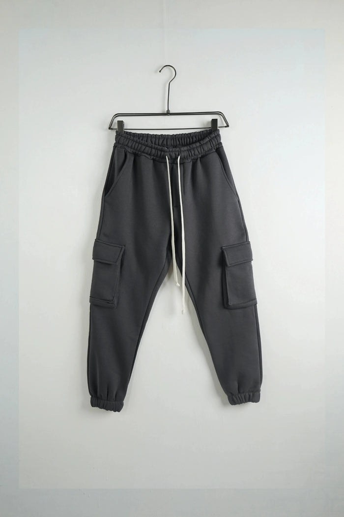 Pantalone Tuta Cargo Duca Homme Bambino Piombo Duca Homme