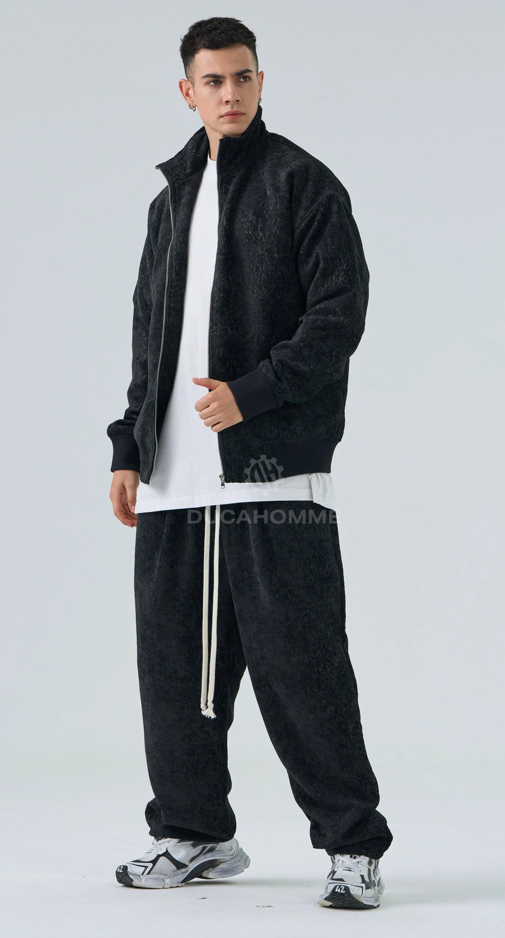 Completo Duca Homme Uomo | Ciniglia Nero Duca Homme