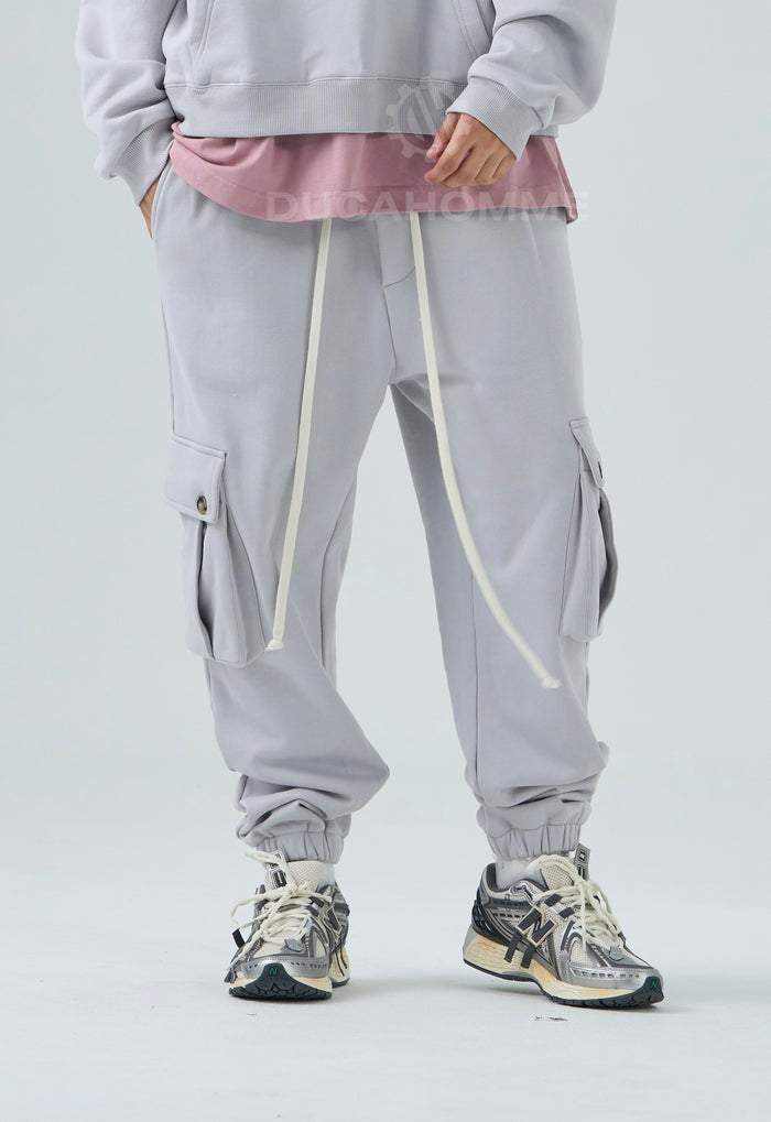 Pantaloni Tuta Duca Homme | Uomo | Oversize |Ghiaccio