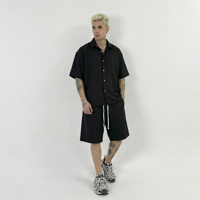 Completo Uomo Duca Homme Camicia e Pantaloncini | Modello Oversize Duca Homme