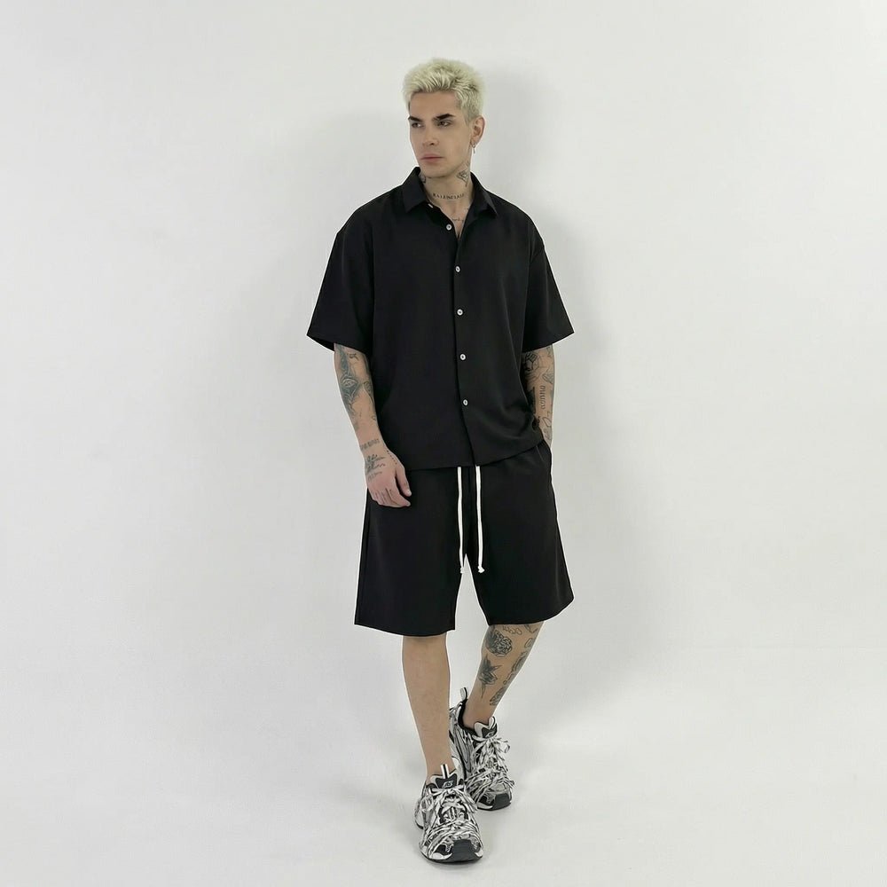 Completo Uomo Duca Homme Camicia e Pantaloncini | Modello Oversize Duca Homme