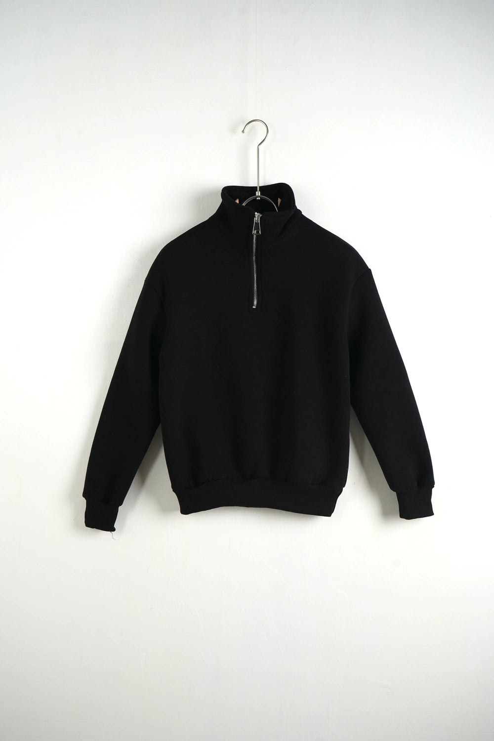 Felpa Duca Homme Bambino Mezza Zip Nero Duca Homme