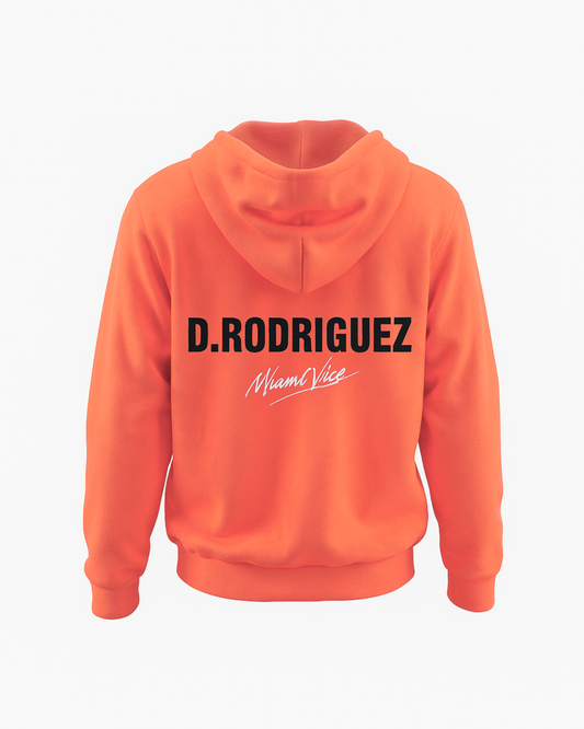 Felpa Diego Rodriguez Miami Vice Unisex Arancio Diego Rodriguez