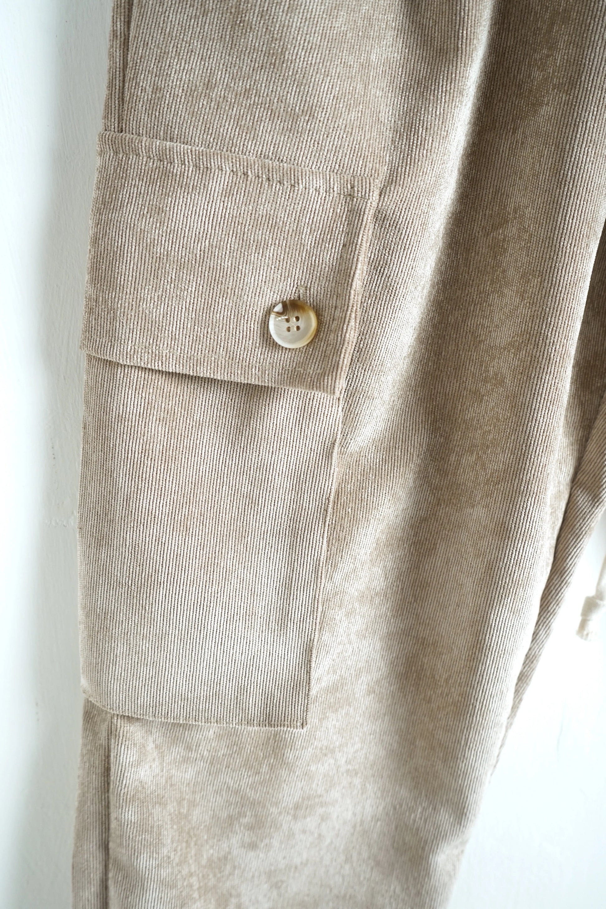 pantalone righe lacci tasche laterali cammello duca homme uomo 1