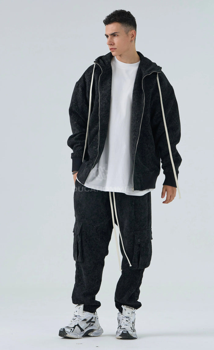 Completo Duca Homme Uomo | Ciniglia Nero Duca Homme