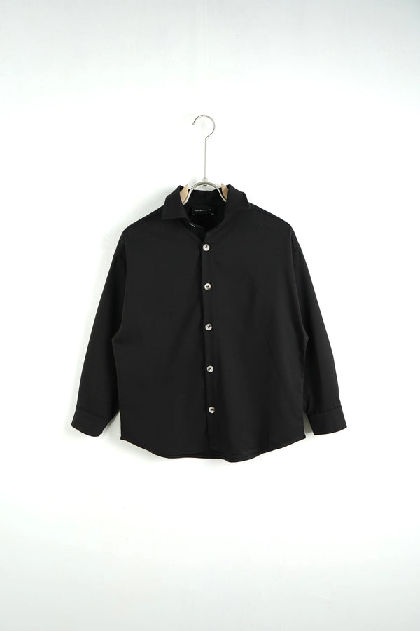 Camicia Duca Homme Bambino Nera | Modello Regular