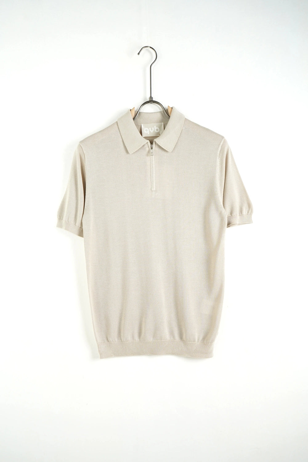 Polo Zip Slim Fit Duca Homme Beige Duca Homme