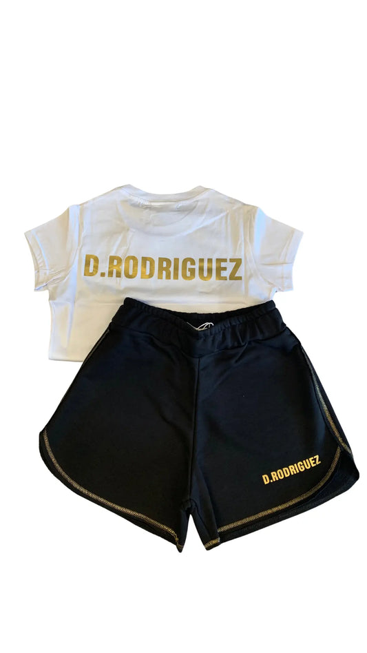 COMPLETO DONNA DIEGO RODRIGUEZ NERO/ORO (9343852708167)