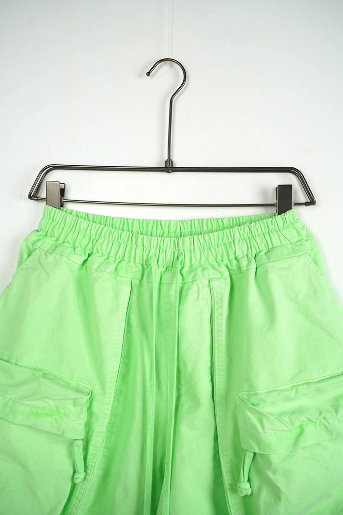 Pantaloncini Duca Homme home uomo fluo verde bermuda lacci