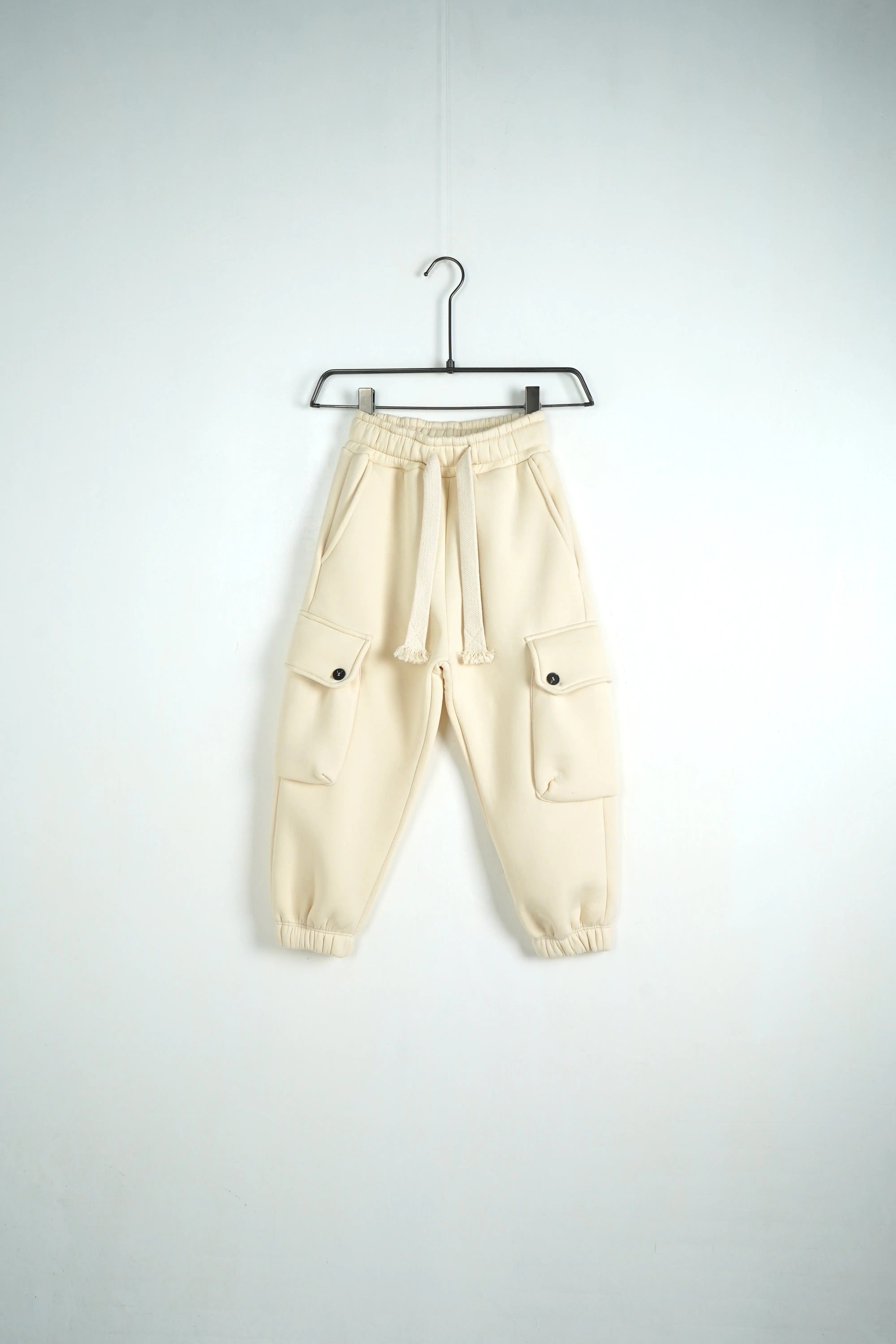 Tuta Duca Homme Bambino | Coordinato Felpa e Pantaloni | Beige Duca Homme