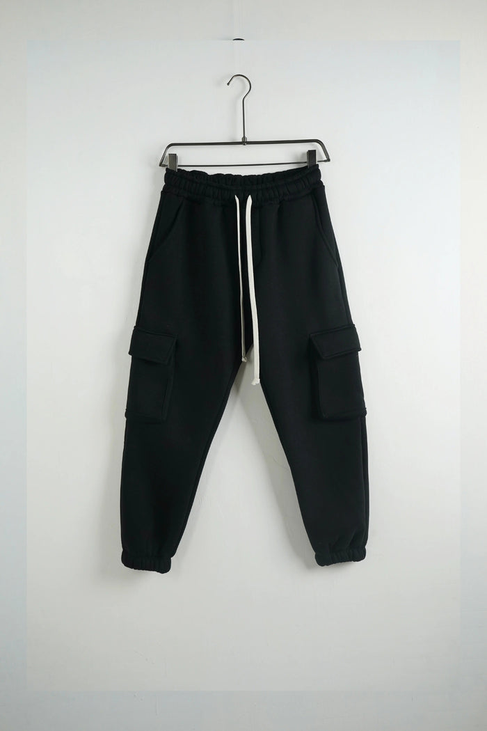 Pantalone Tuta Cargo Duca Homme Bambino Nero