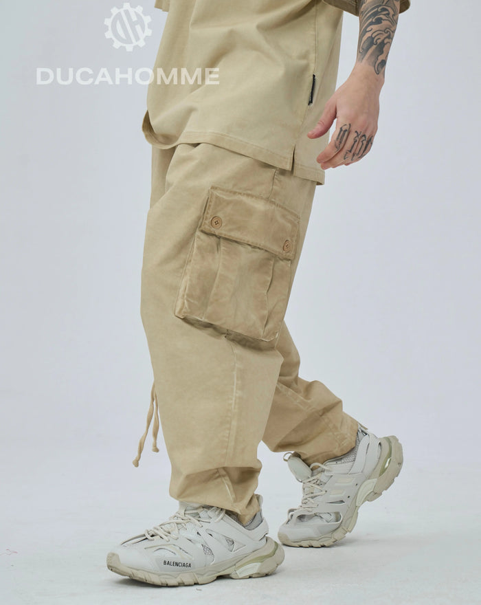 pantaloni duca homme lunghi cargo shop online abbigliamento 5