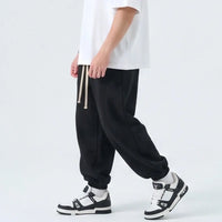 Pantaloni Balloon Fit Duca Homme Nero Duca Homme