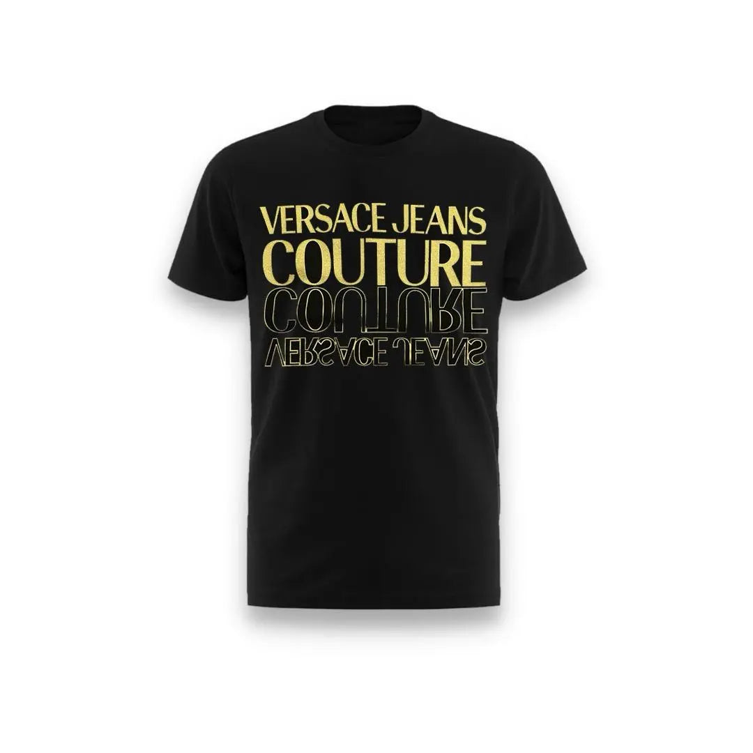 T-SHIRT VERSACE JEANS LOGO UPSIDE DOWN DONNA (8833867645268) (9670011355463)
