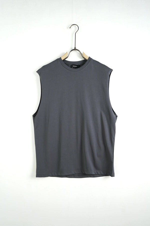 Canottiera Duca Homme Uomo Grigia | Modello Oversize