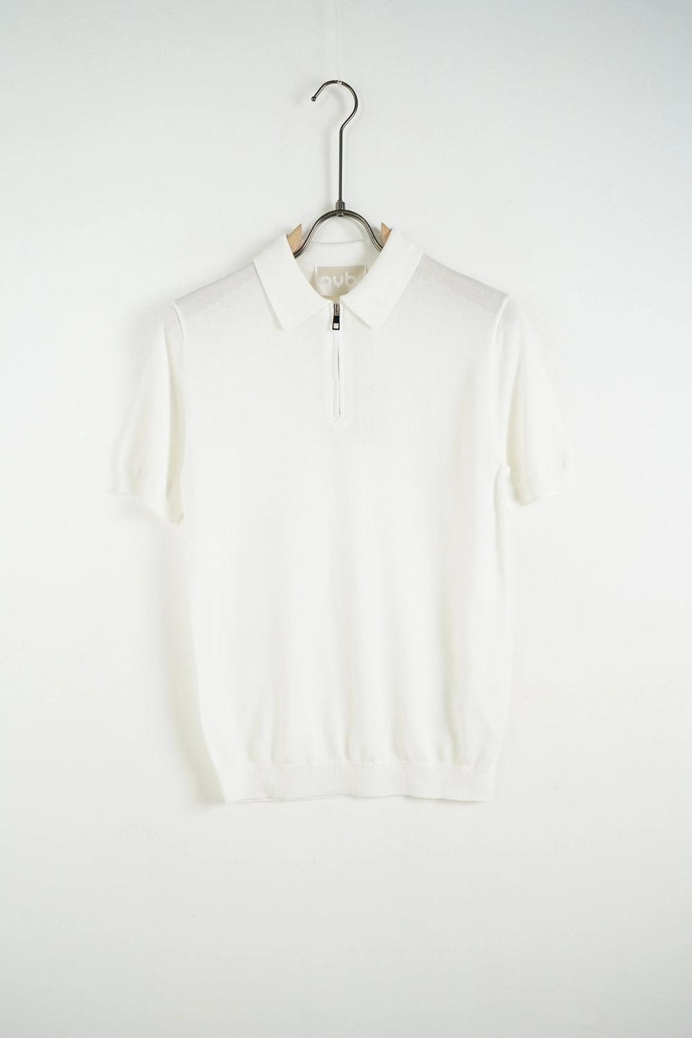 Polo Zip Slim Fit Duca Homme Bianco Duca Homme