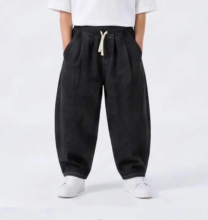 Jeans Bambino Duca Homme Balloon Nero Duca Homme