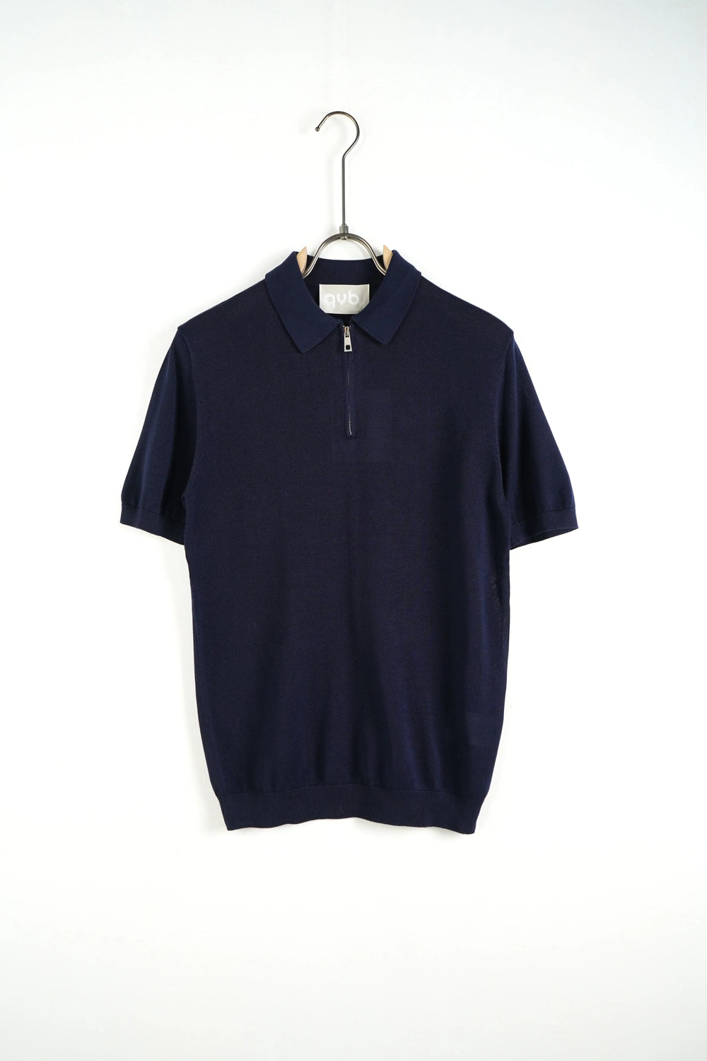 Polo Zip Slim Fit Duca Homme Blu Duca Homme