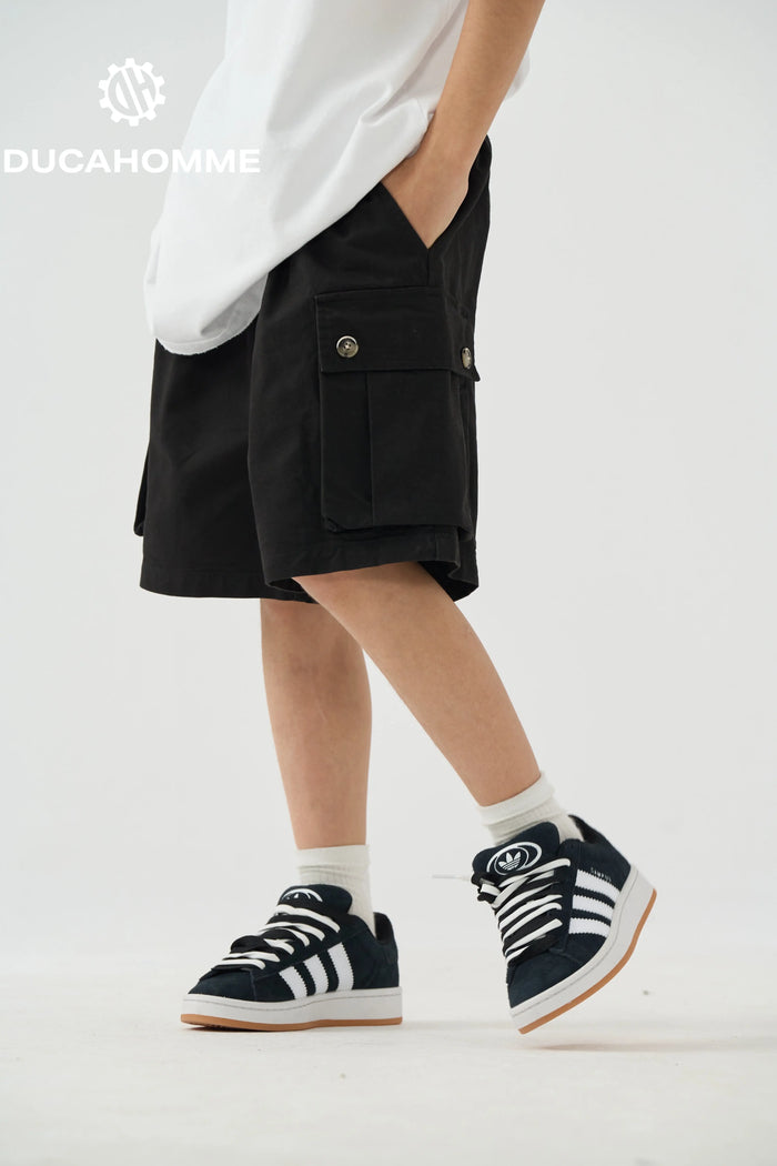 Pantaloncini Bambino Duca Homme Nero Duca Homme