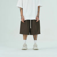 Pantaloncini Duca Homme Maxi Oversize Marrone Duca Homme