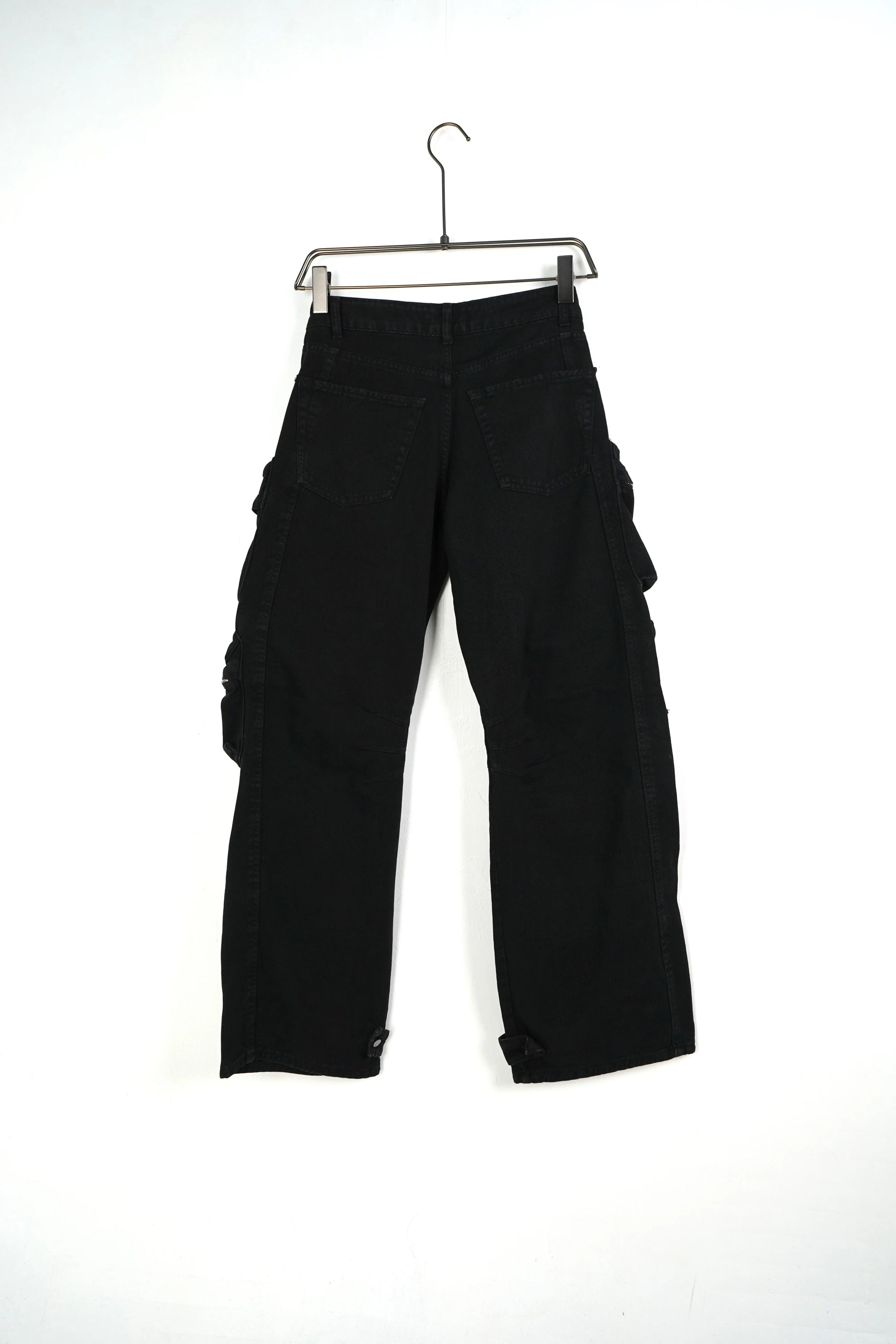 JEANS CARGO NERO (9578640474439)