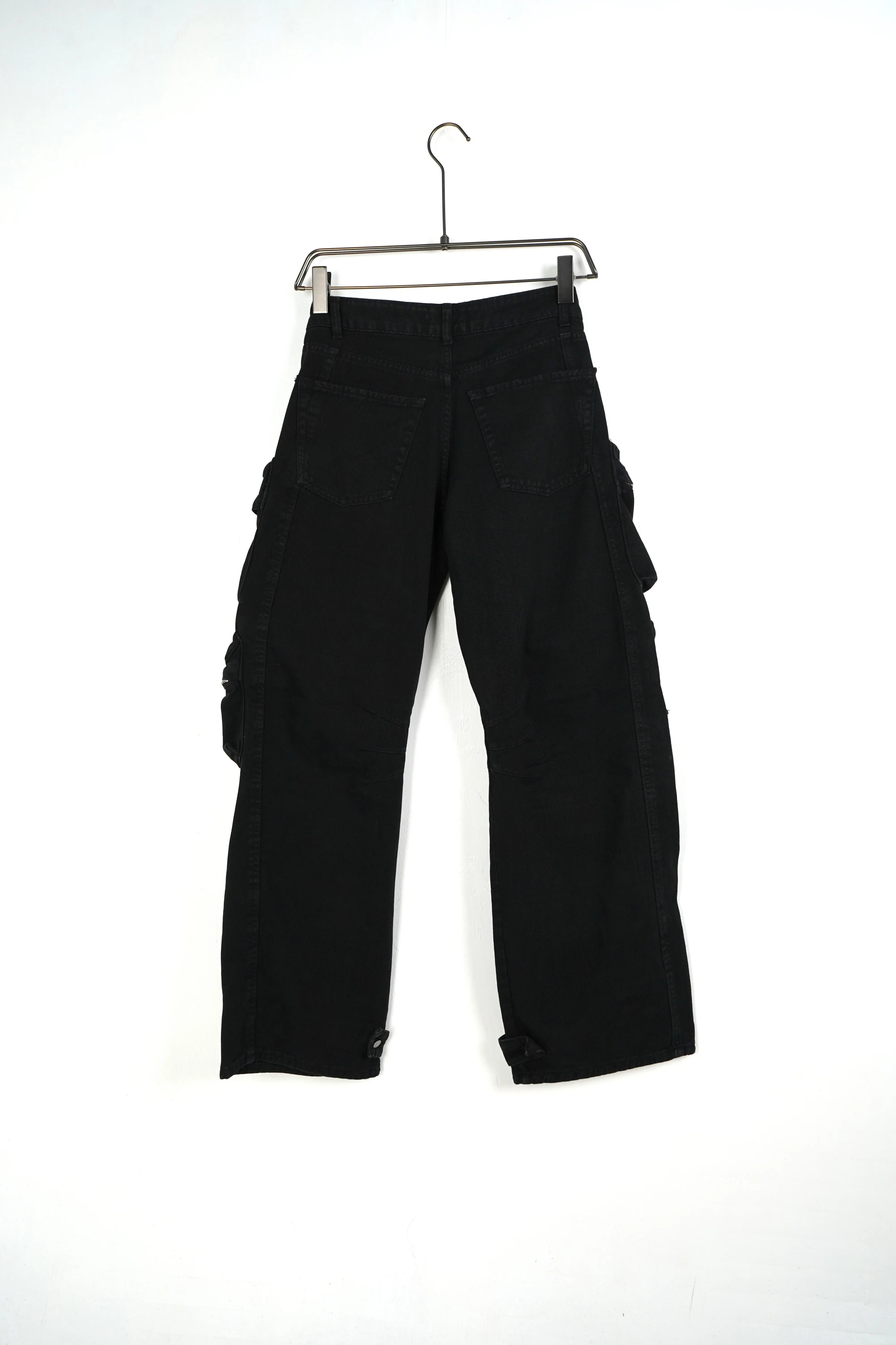 JEANS CARGO NERO (9578640474439)