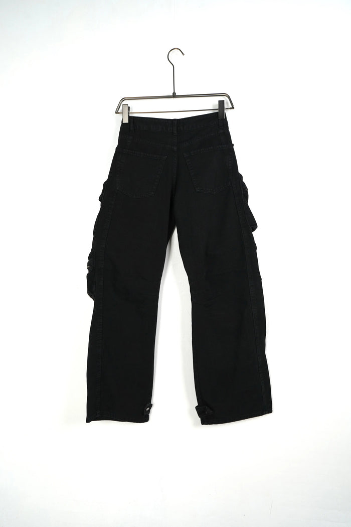 JEANS CARGO NERO (9578640474439)