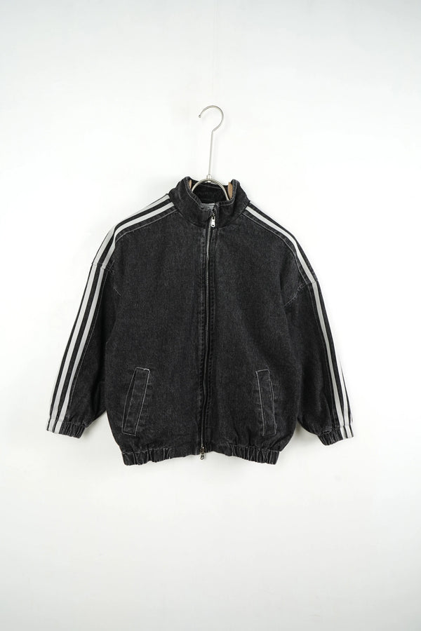 Completo bambino Duca Homme Denim Nero Righe