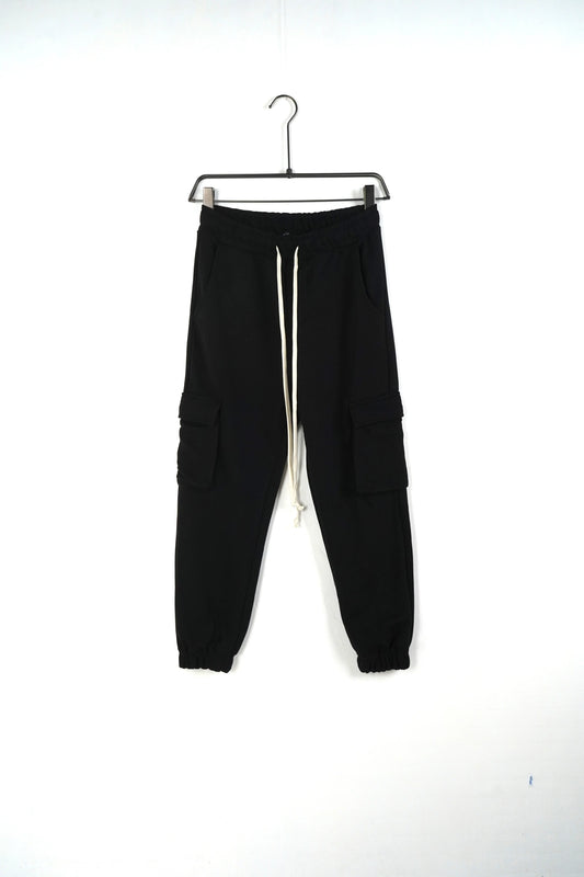 pantaloni cargo duca homme estivo uomo lacci lunghi