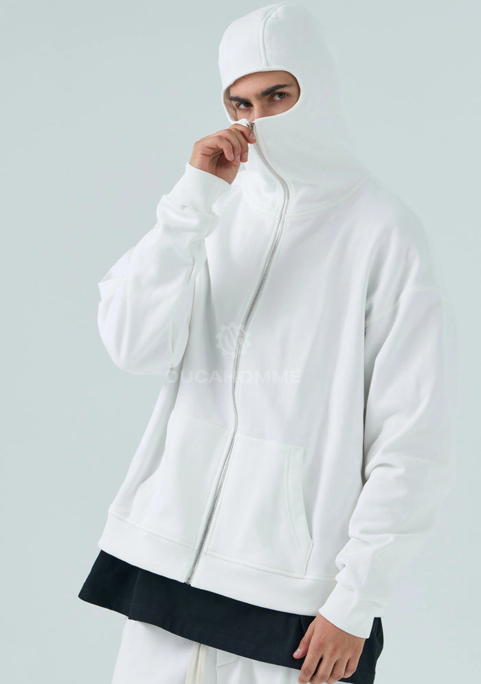 808064G - Felpa Bianco Duca Homme