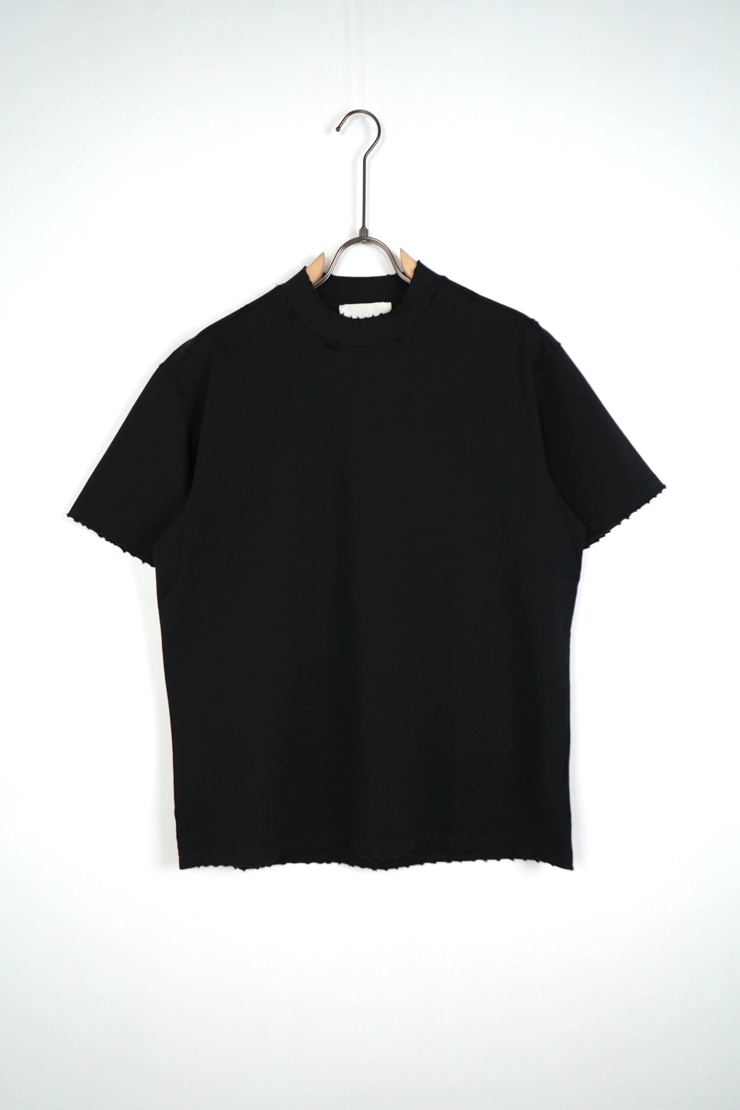 T-SHIRT BASIC DESTROYED NERO (9627391983943)