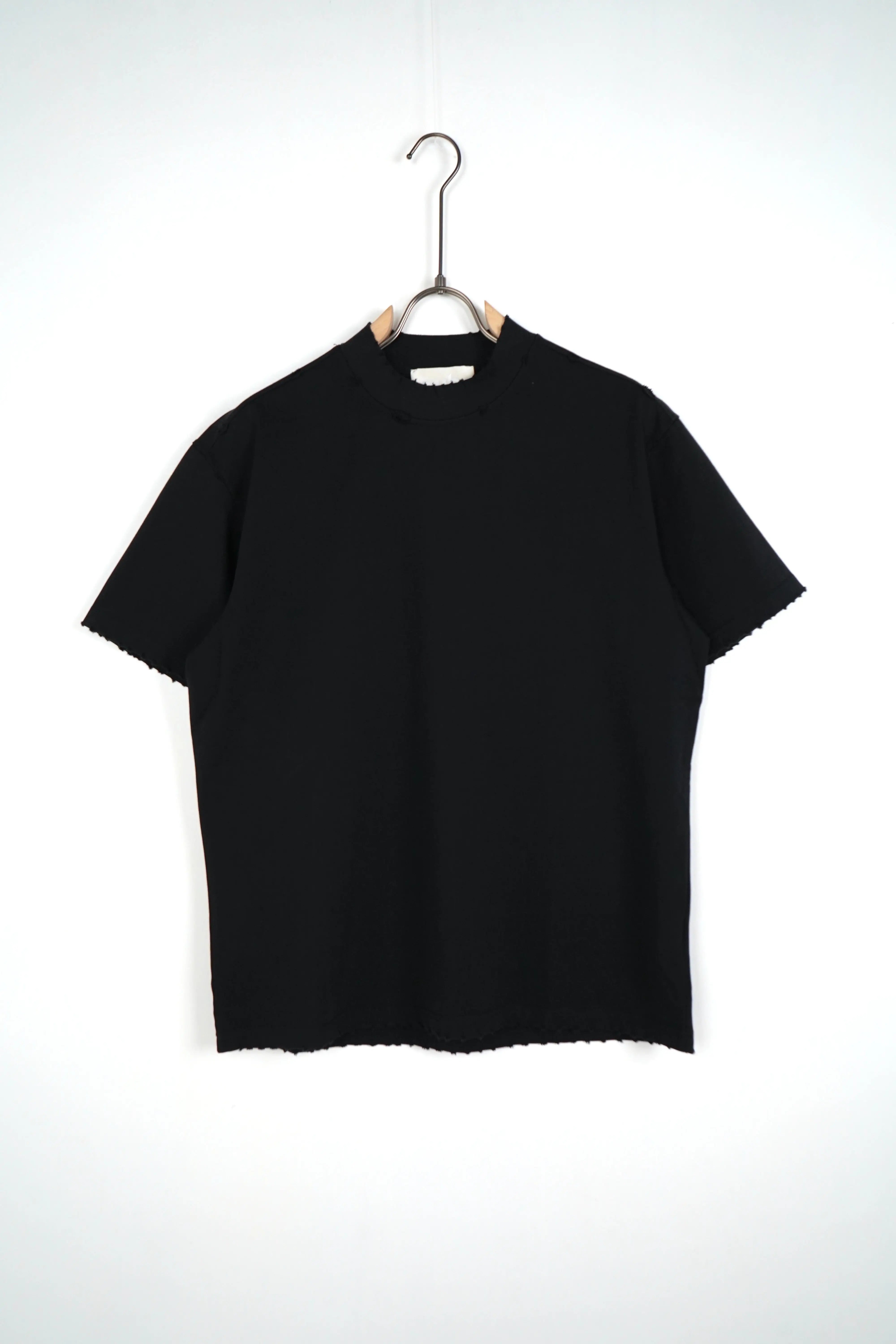 T-SHIRT BASIC DESTROYED NERO (9627391983943)