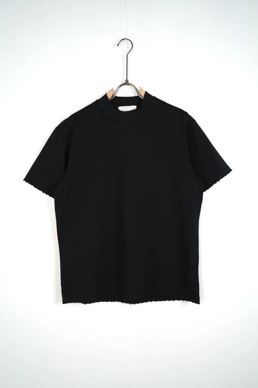 T-SHIRT BASIC DESTROYED NERO (9627391983943)