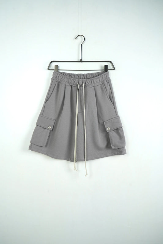 Pantaloncini Duca Homme Uomo | Bermuda Modello Cargo | Grigio
